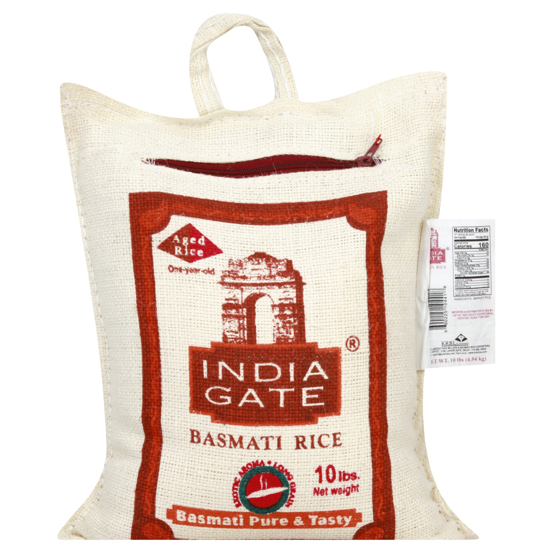 slide 1 of 5, India Gate Basmati Rice, 10 lb