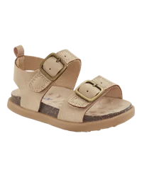 Carter's Baby Faux Cork Every Step Sandals Tan 5