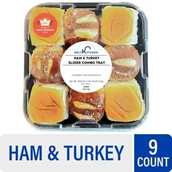 Deli Kitchen Ham Turkey Slider Tray