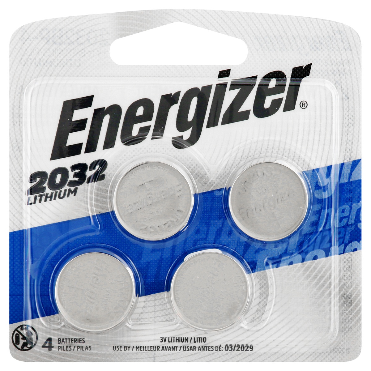 slide 1 of 9, Energizer 2032 Batteries - 4pk Lithium Coin Battery, 4 ct