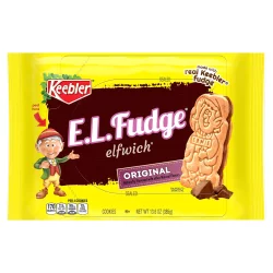 Keebler Fudge Shoppe Original E.L.Fudge Sandwich Cookies