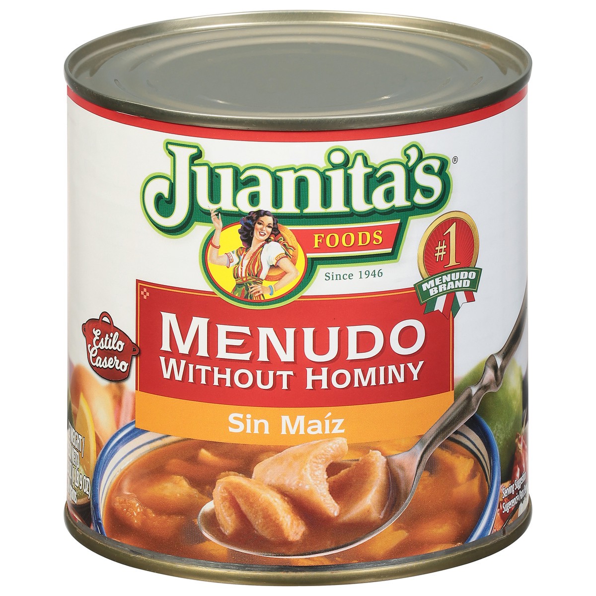 slide 1 of 1, Juanita's Menudo Without Hominy, 25 oz