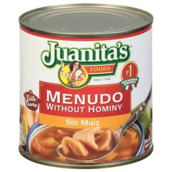 Juanita's Menudo Without Hominy