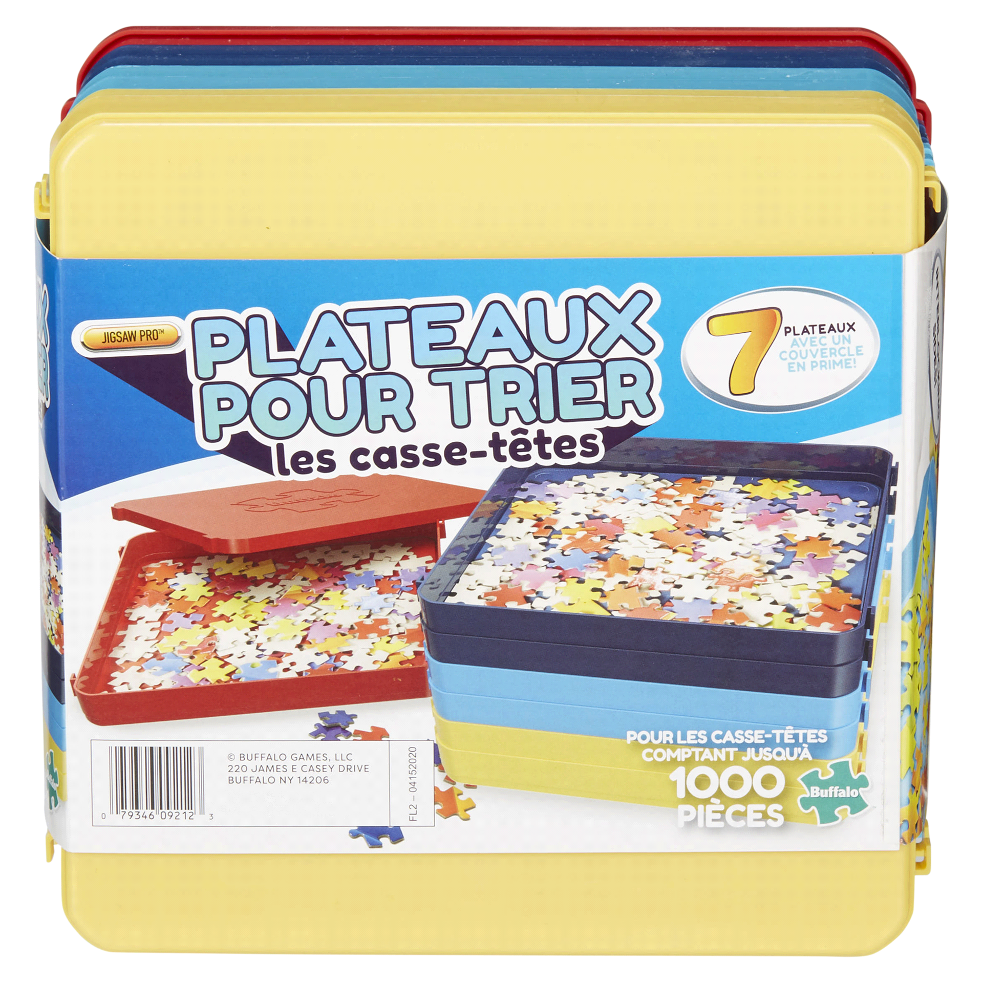 slide 9 of 29, Buffalo Games, Puzzle Sorting Trays, 7 ct