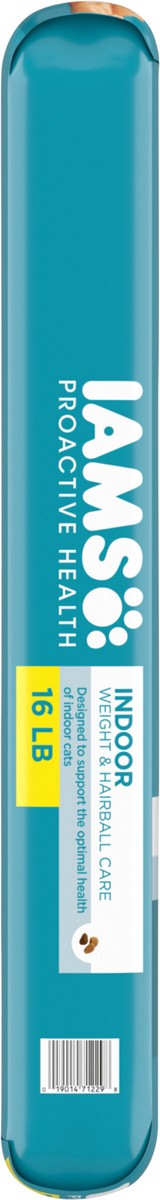 slide 4 of 9, Proactive Health Premium Adult 1+ Years Indoor Weight & Hairball Care with Chicken & Turkey Cat Nutrition 16 lb, 16 lb