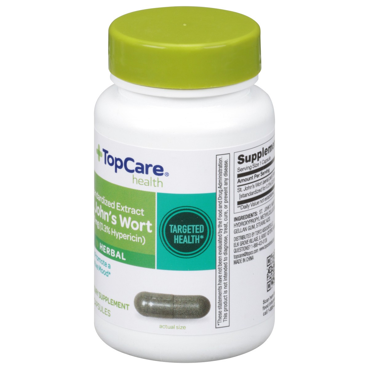 slide 3 of 10, TopCare Set John's Wort Dietry, 50 ct