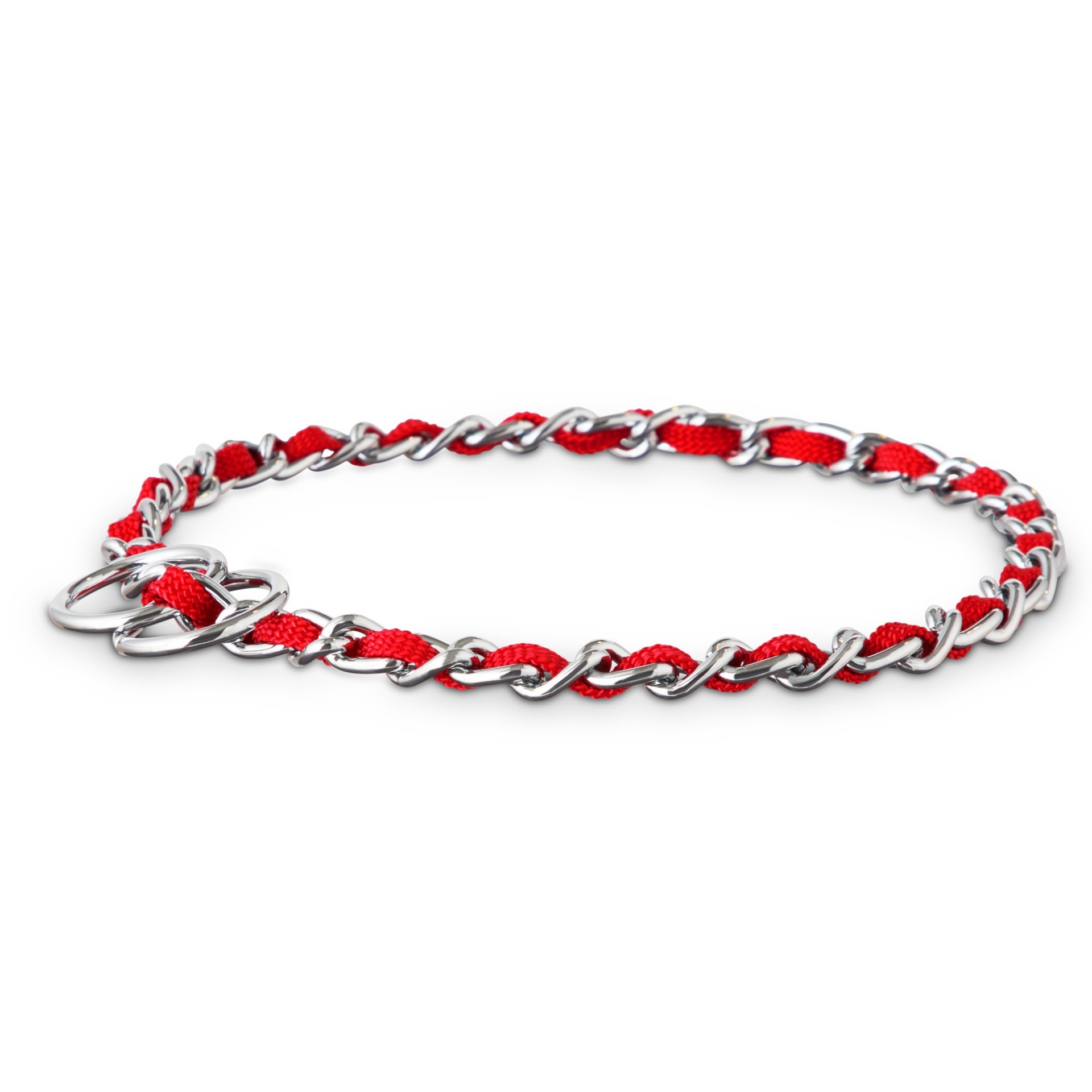 slide 1 of 1, Good2Go Red Comfort Chain Dog Collar, LG