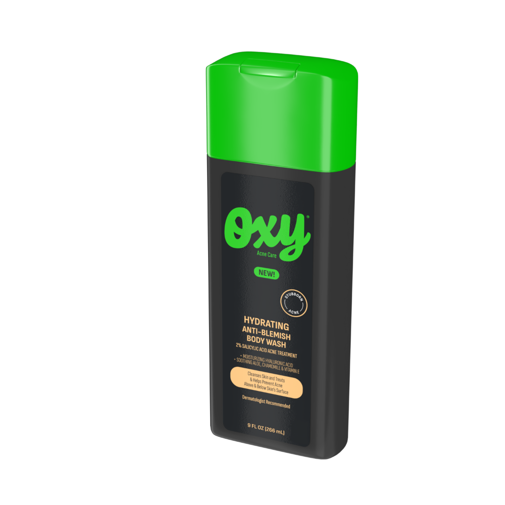 slide 3 of 4, Oxy® Anti-Blemish Body Wash, 9 fl oz