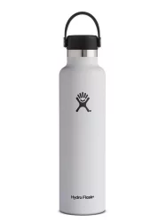 Hydro Flask Standard Mouth Flexcap White