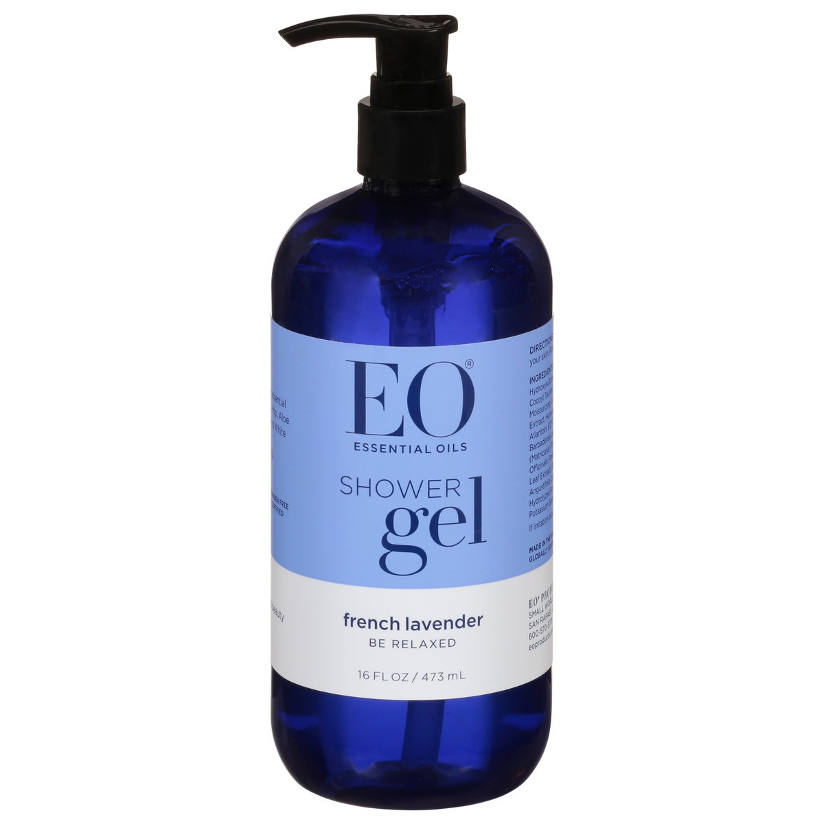 slide 5 of 12, EO Calming French Lavender Shower Gel, 16 oz