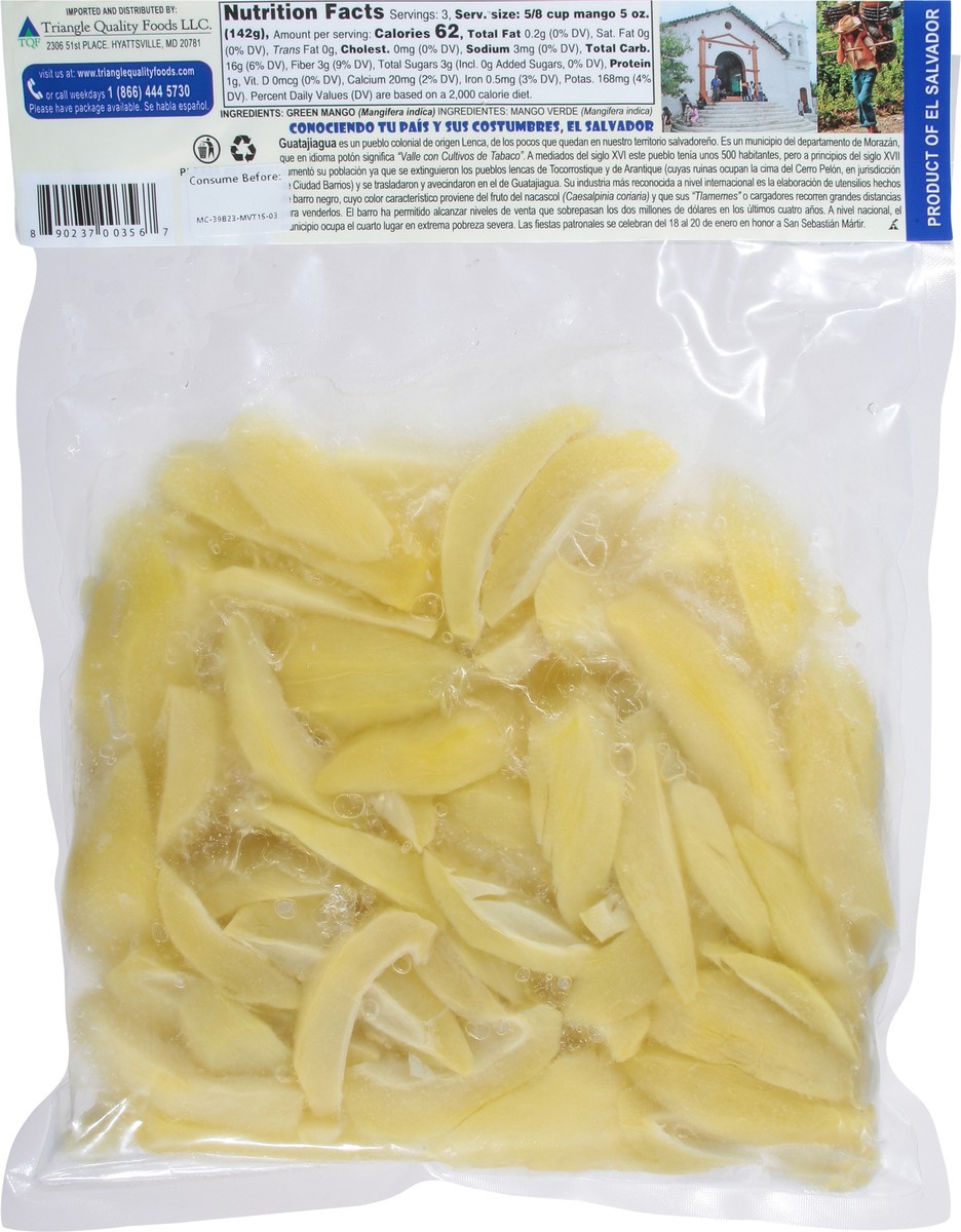 slide 12 of 13, Mi Canton Sliced Frozen Green Mango - 15 oz, 15 oz