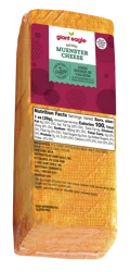 Giant Eagle Muenster Cheese, Deli Sliced