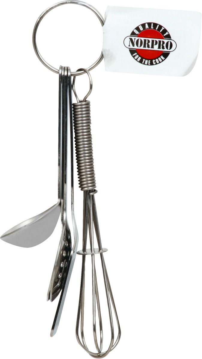 slide 7 of 11, Norpro Stainless Steel Mini 5 Pieces Kitchen Tool Ornament 1 ea, 1 ct