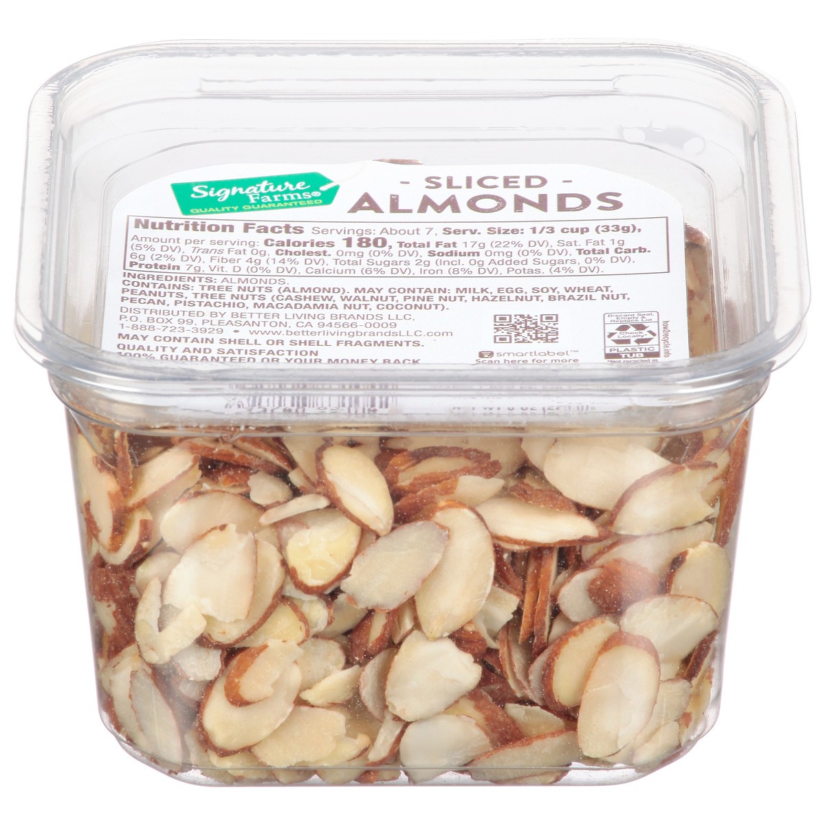 slide 1 of 10, Lehi Valley Natural Sliced Almonds, 