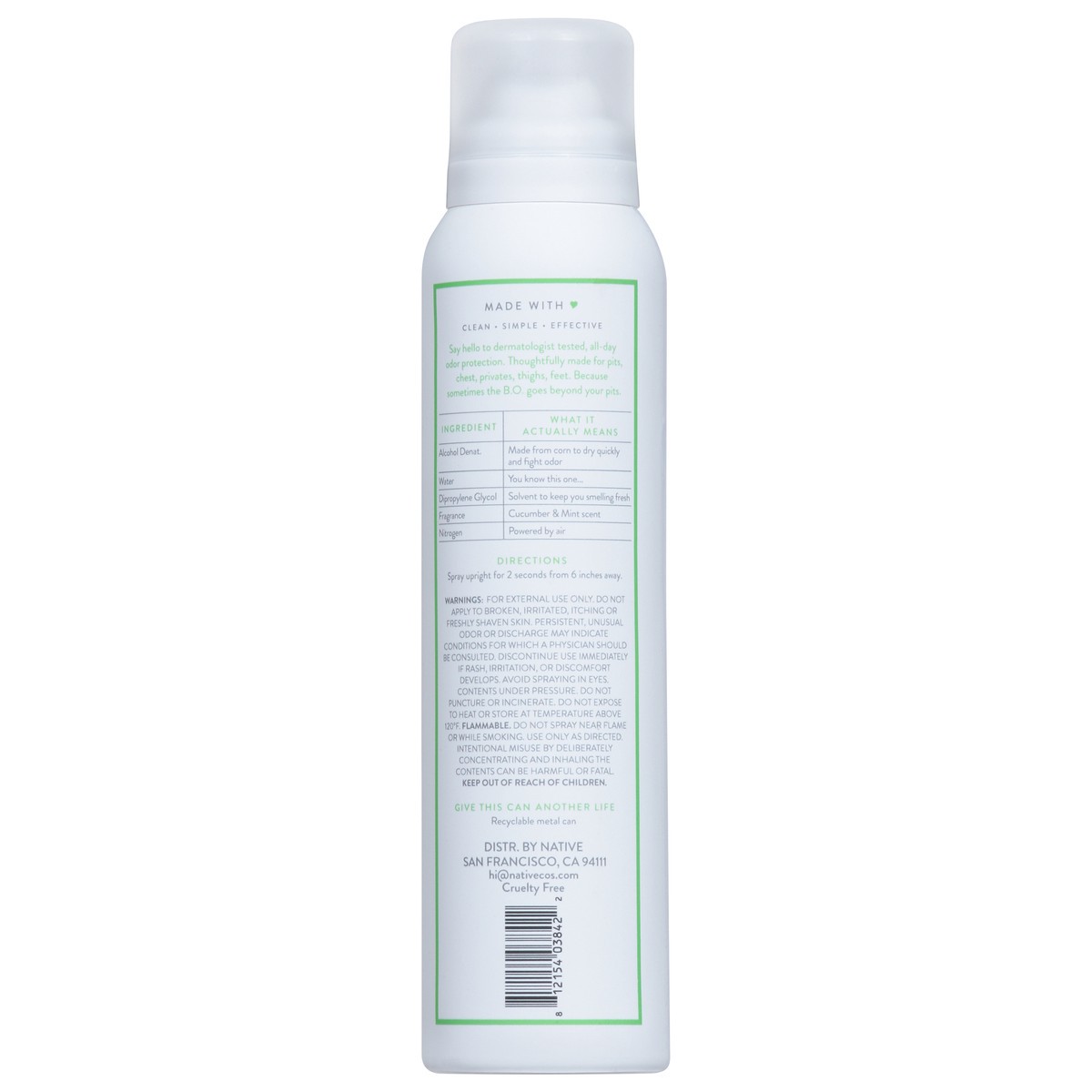 slide 4 of 13, Native Whole Body Cucumber & Mint Deodorant 3.5 oz, 3.5 oz