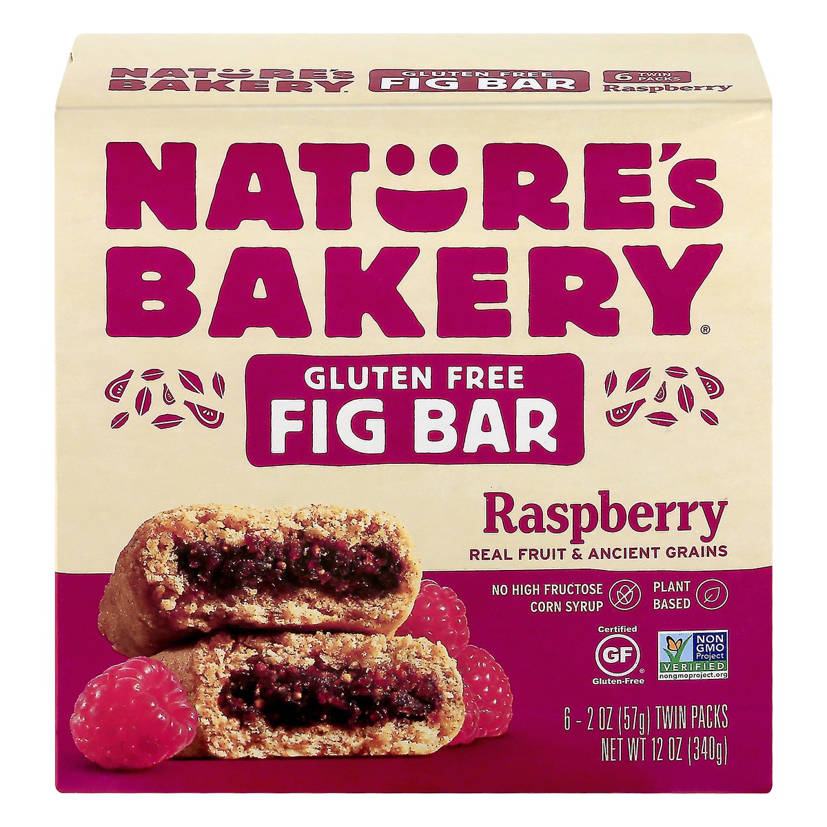 slide 1 of 13, Nature's Bakery Gluten Free 6 Twin Packs Raspberry Fig Bar 6 ea, 6 ct
