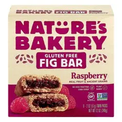 Nature's Bakery Gluten Free 6 Twin Packs Raspberry Fig Bar 6 ea