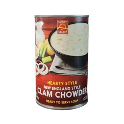 Sunny Select, Hearty Style Soup, Clam Chowder