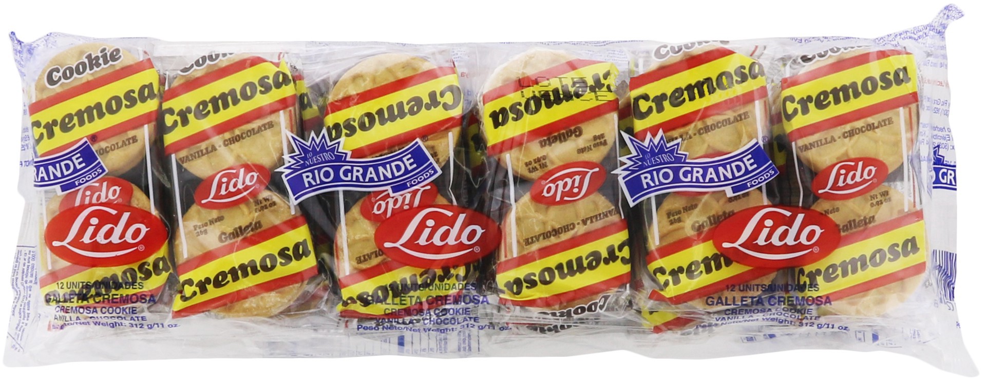 slide 1 of 1, Lido Lido Cookie Cremosa -12 Ct, 