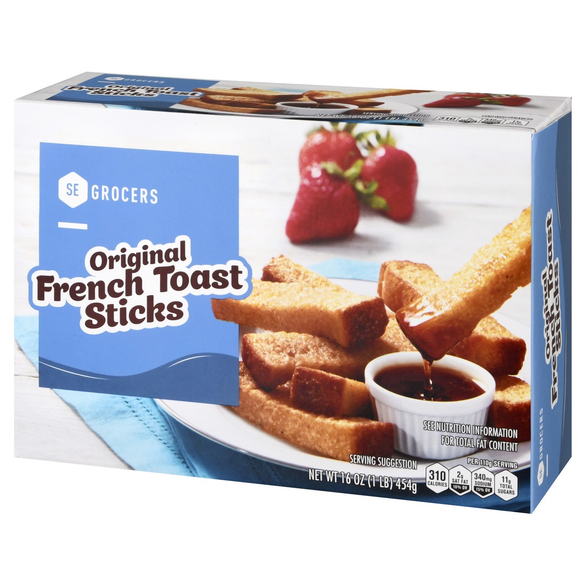 slide 4 of 4, SEG Se Grocers French Toast Sticks, 16 oz
