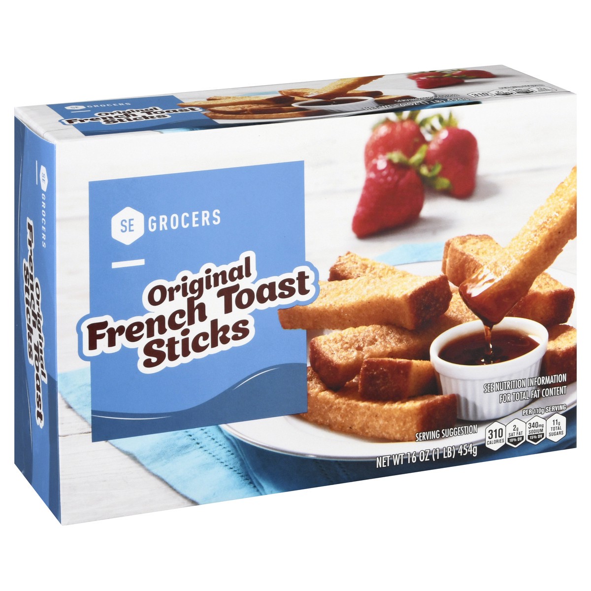slide 3 of 4, SEG Se Grocers French Toast Sticks, 16 oz