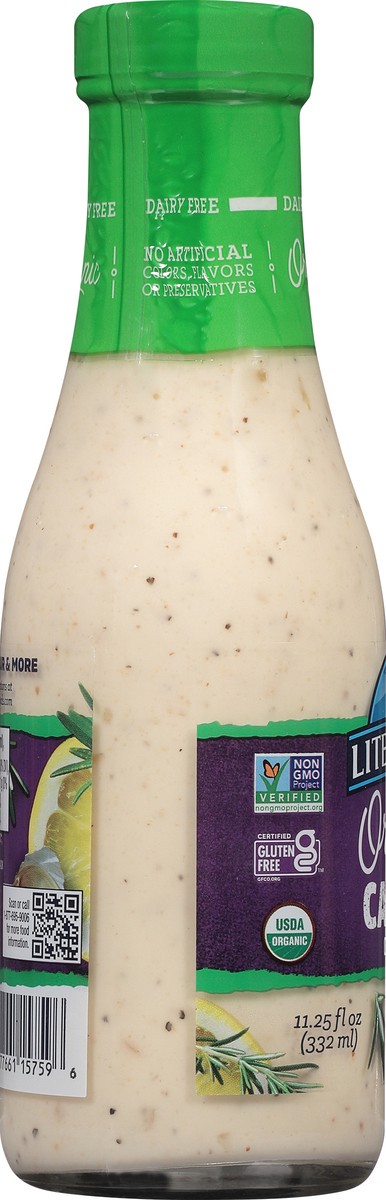 slide 5 of 9, Litehouse Organic Caesar Dressing 11.25 fl oz, 1 ct