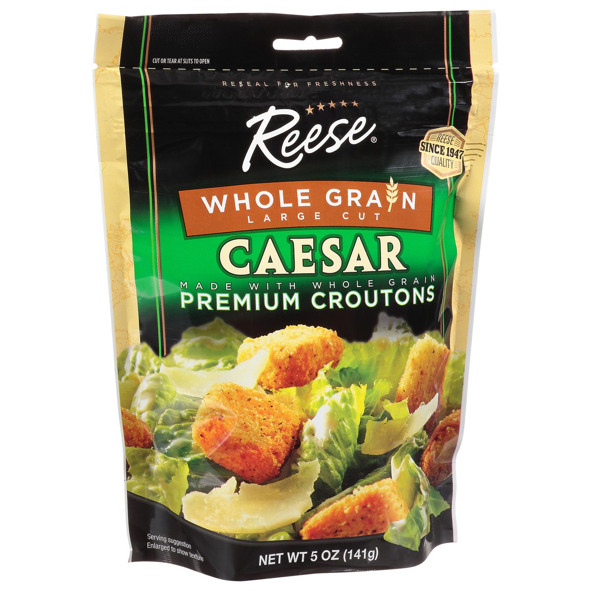 slide 2 of 11, Reese Caesar Whole Grain Croutons, 5 oz