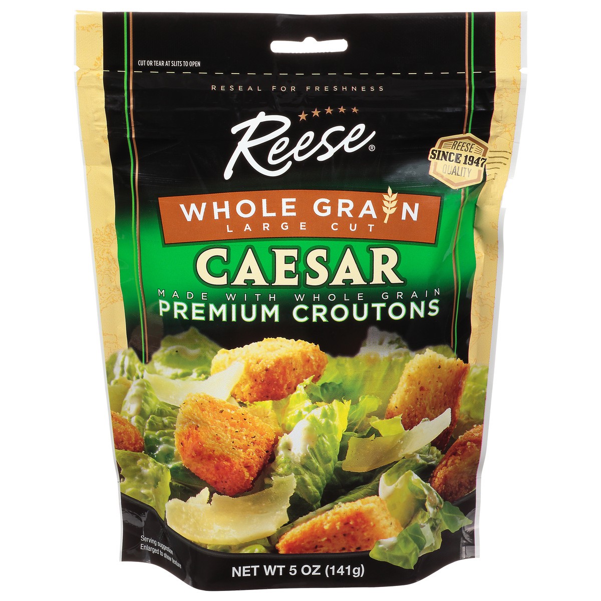 slide 1 of 11, Reese Caesar Whole Grain Croutons, 5 oz