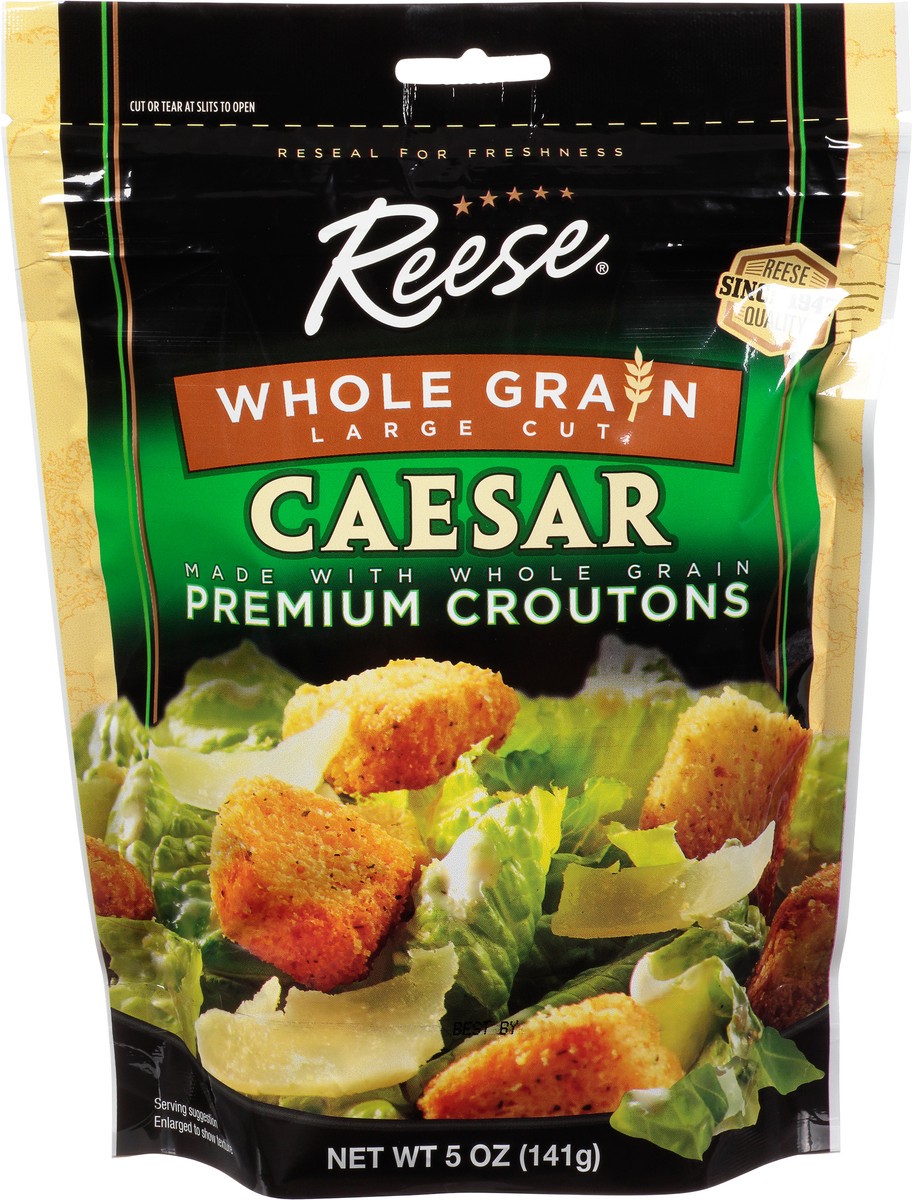 slide 9 of 11, Reese Caesar Whole Grain Croutons, 5 oz