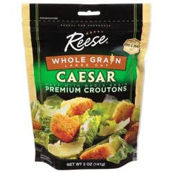 Reese Caesar Whole Grain Croutons - 5 oz