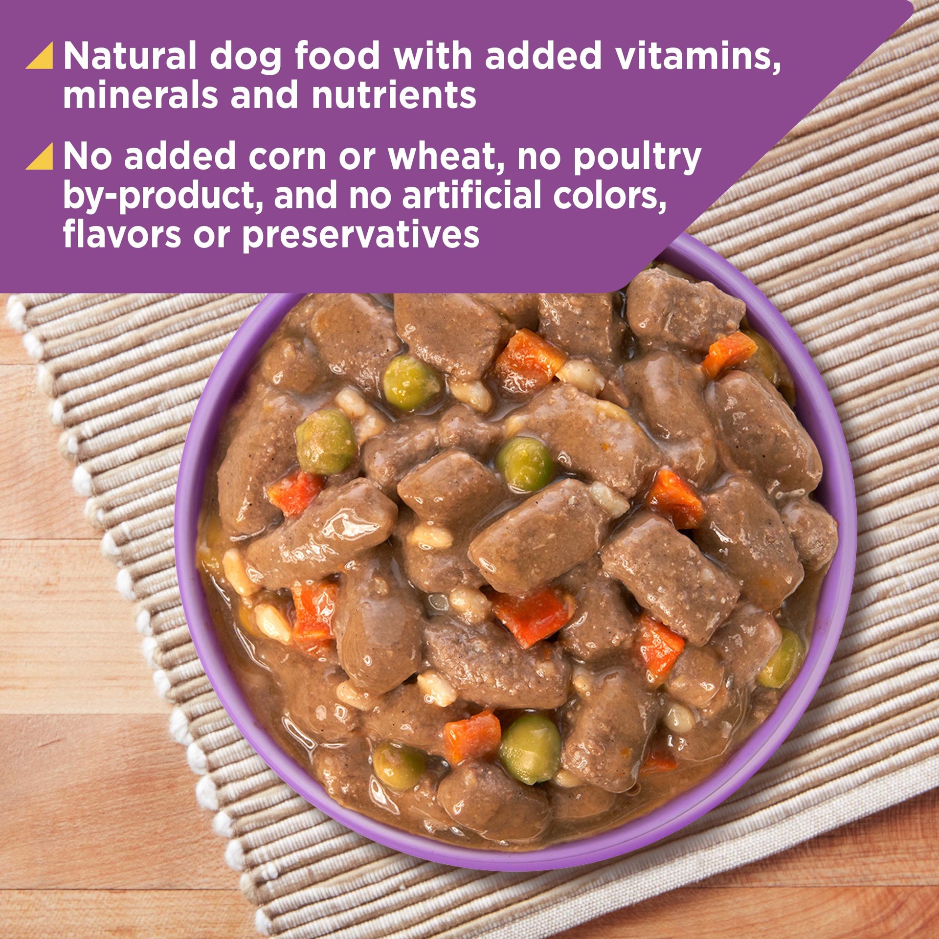 slide 5 of 10, Nature's Recipe Nature''s Recipe Stew Lamb, Rice & Barley Recipe Wet Dog Food, 13.2 oz. Can, 13.2 oz