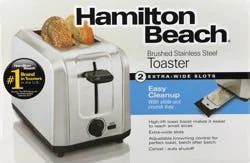 Hamilton Beach T110 Stainless Steel Brushed Toaster