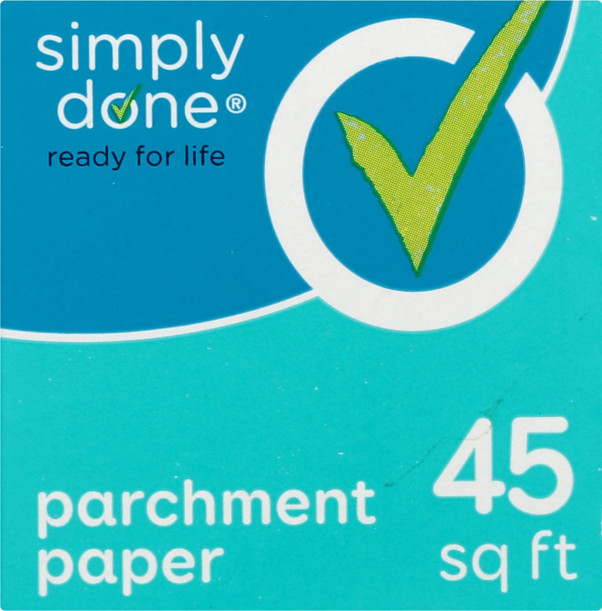 slide 4 of 8, Simply Done Parchment Paper Roll, 45 sq ft