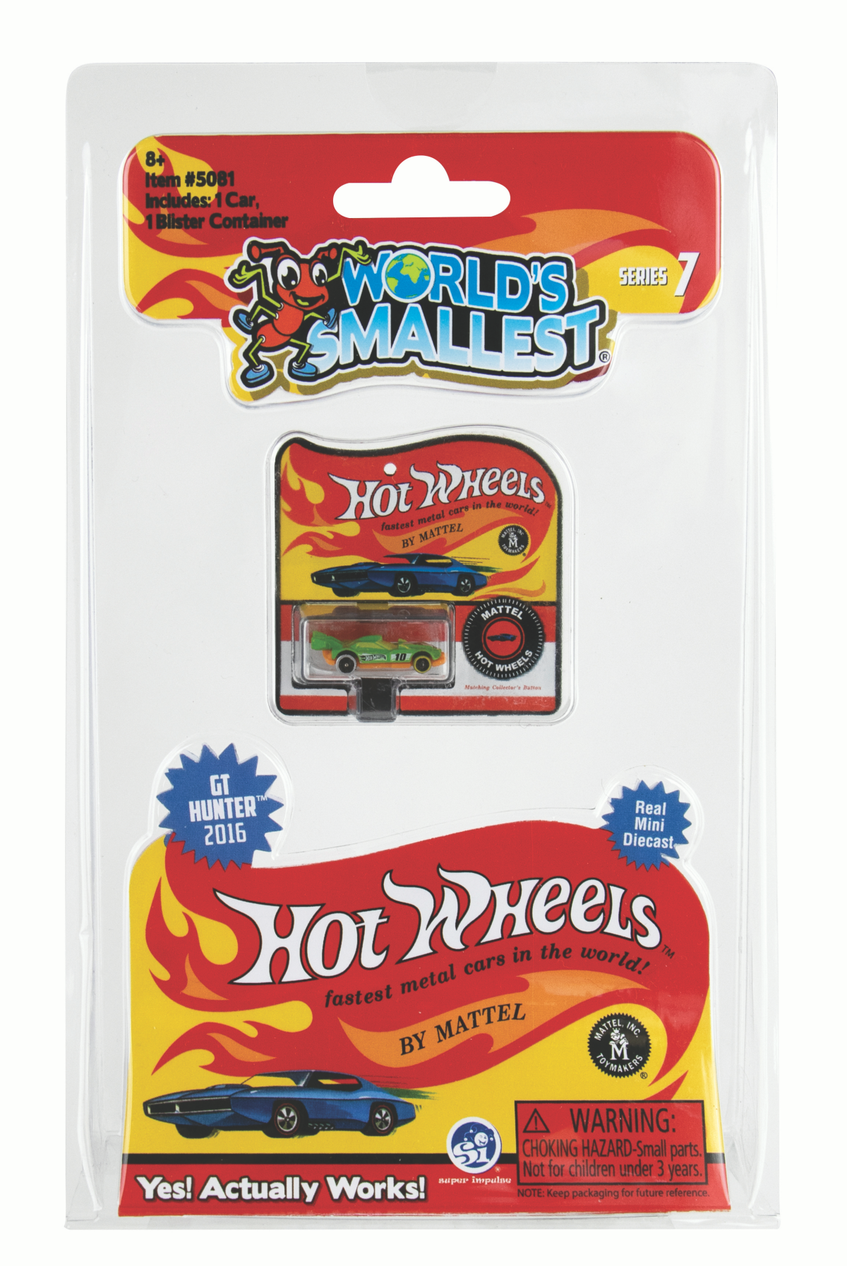 slide 1 of 1, Worlds Smallest Hot Wheels, 1 ct