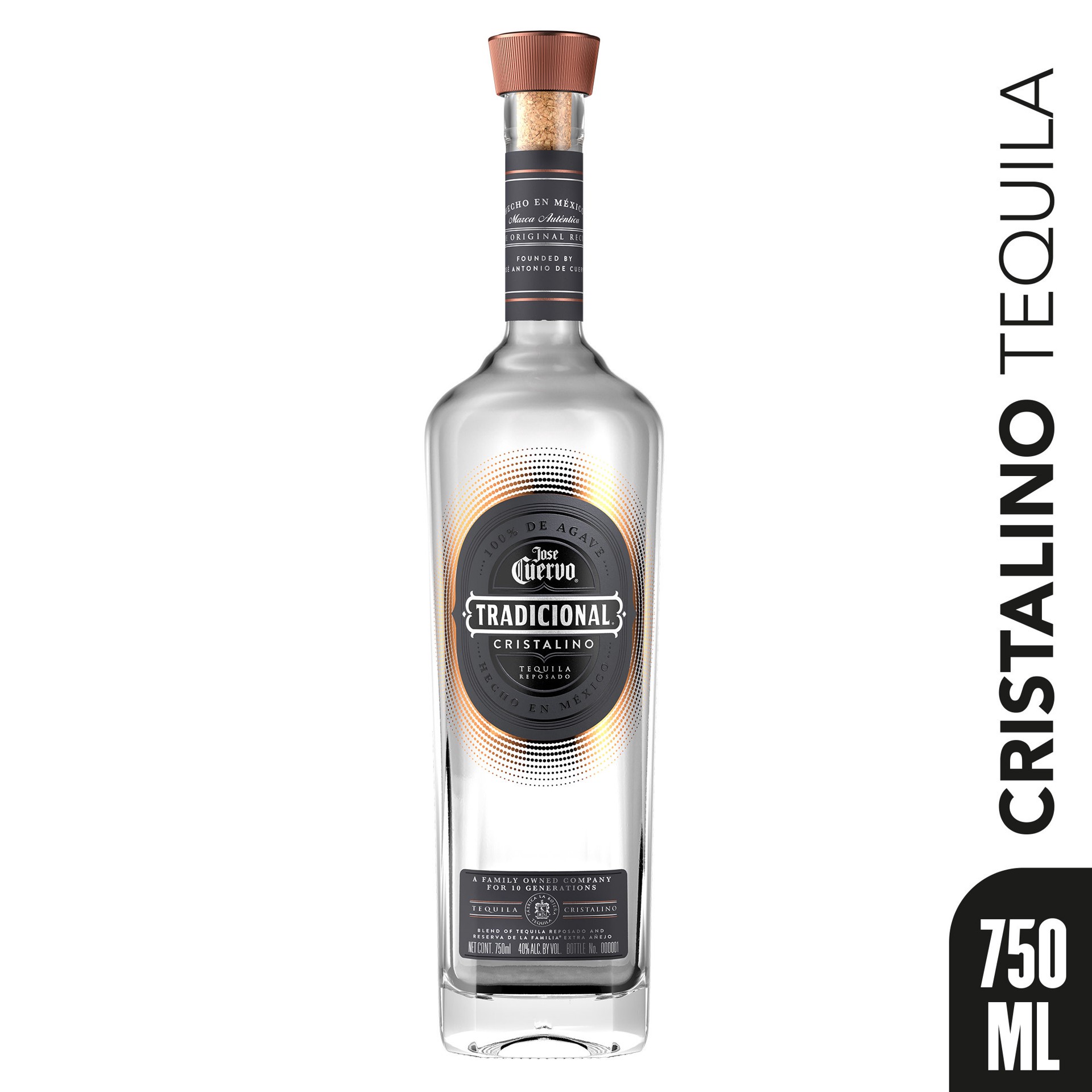 slide 4 of 5, Jose Cuervo Cristalino, 750 ml