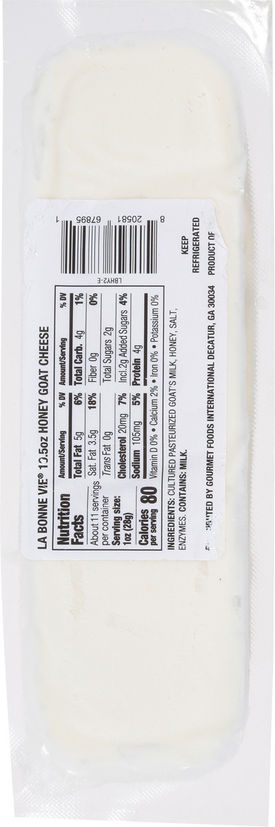 slide 5 of 9, La Bonne Vie Honey Goat Cheese 10.5 oz, 10.5 oz