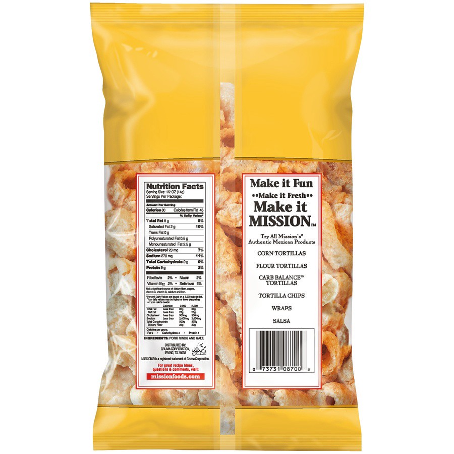 slide 2 of 4, Mission Picante Chicharrones, 1 ct