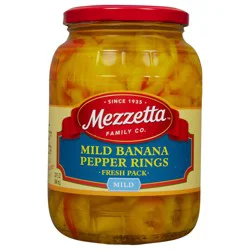 Mezzetta Mild Banana Pepper Rings, 32 fl oz