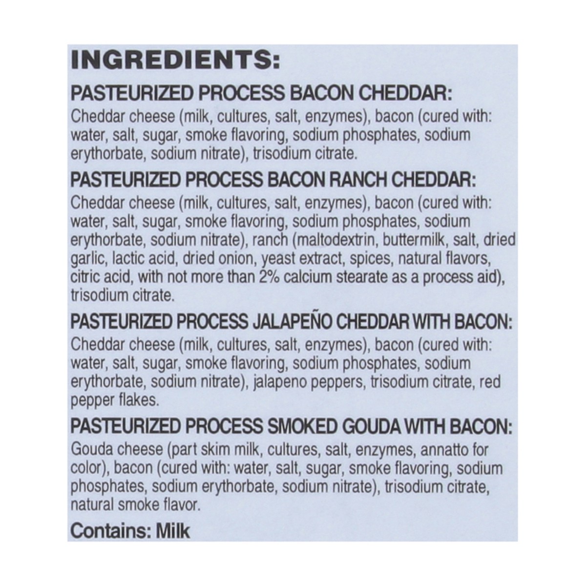 slide 2 of 14, Yancey's Fancy Bacon Bacon Cheese Sampler 12 oz, 12 oz