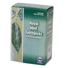 slide 1 of 1, Royal Wrapped Mint Toothpicks, 1000 ct