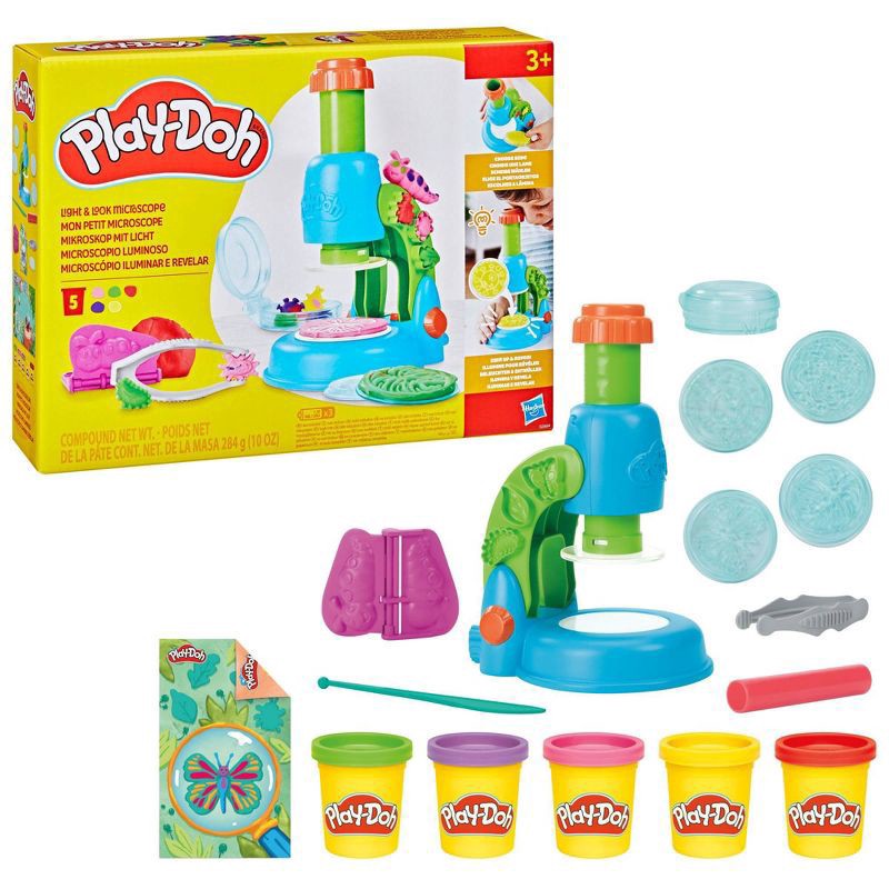 slide 3 of 11, Play-Doh Light and Look Microscope, 1 ct