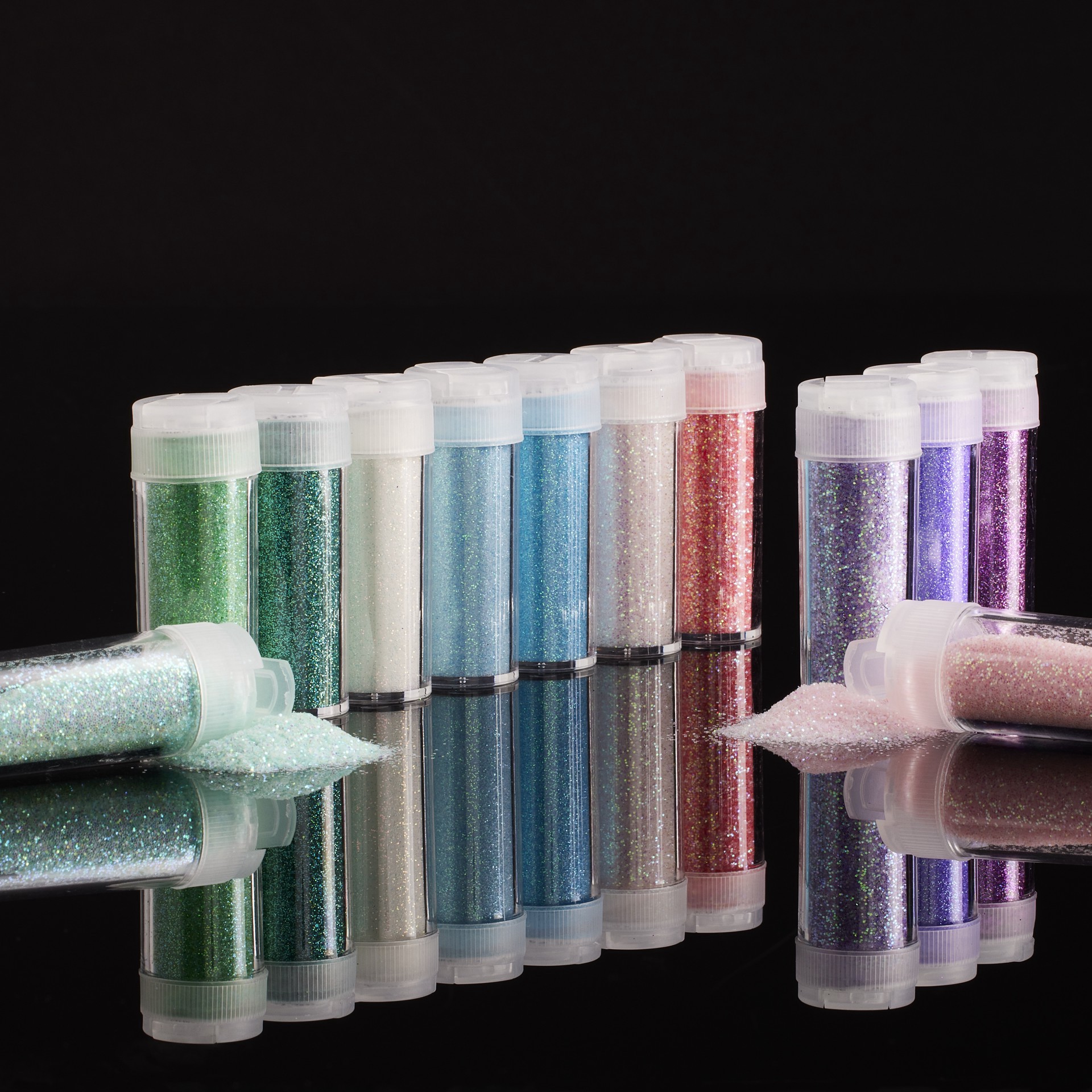 slide 2 of 5, Iridescent Brights Glitter Pack By Recollections, 0.34 oz