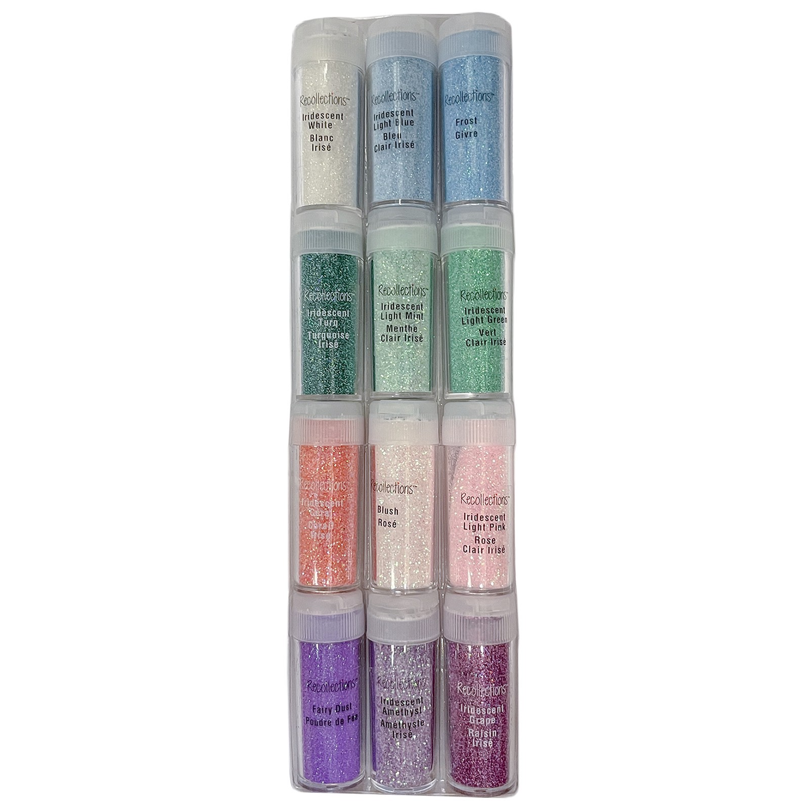 slide 5 of 5, Iridescent Brights Glitter Pack By Recollections, 0.34 oz