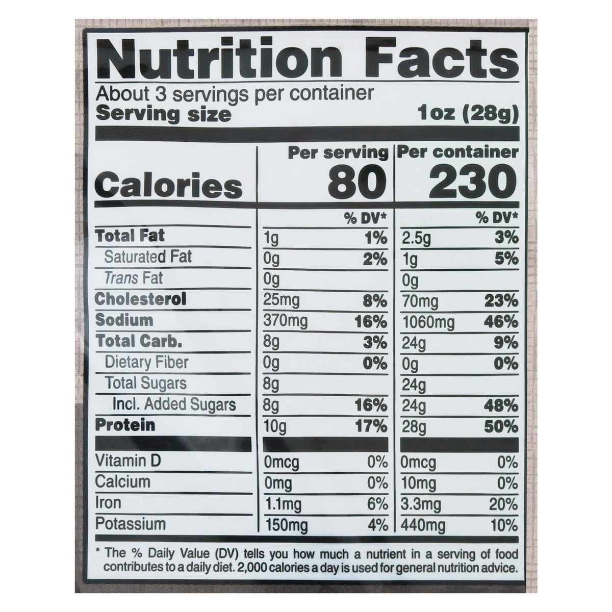 slide 2 of 13, SE Grocers Jalapeno Jerky, 2.8 oz