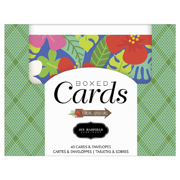 slide 1 of 1, American Crafts Jen Hadfield Chasing Adventures Boxed Card Set, 1 ct