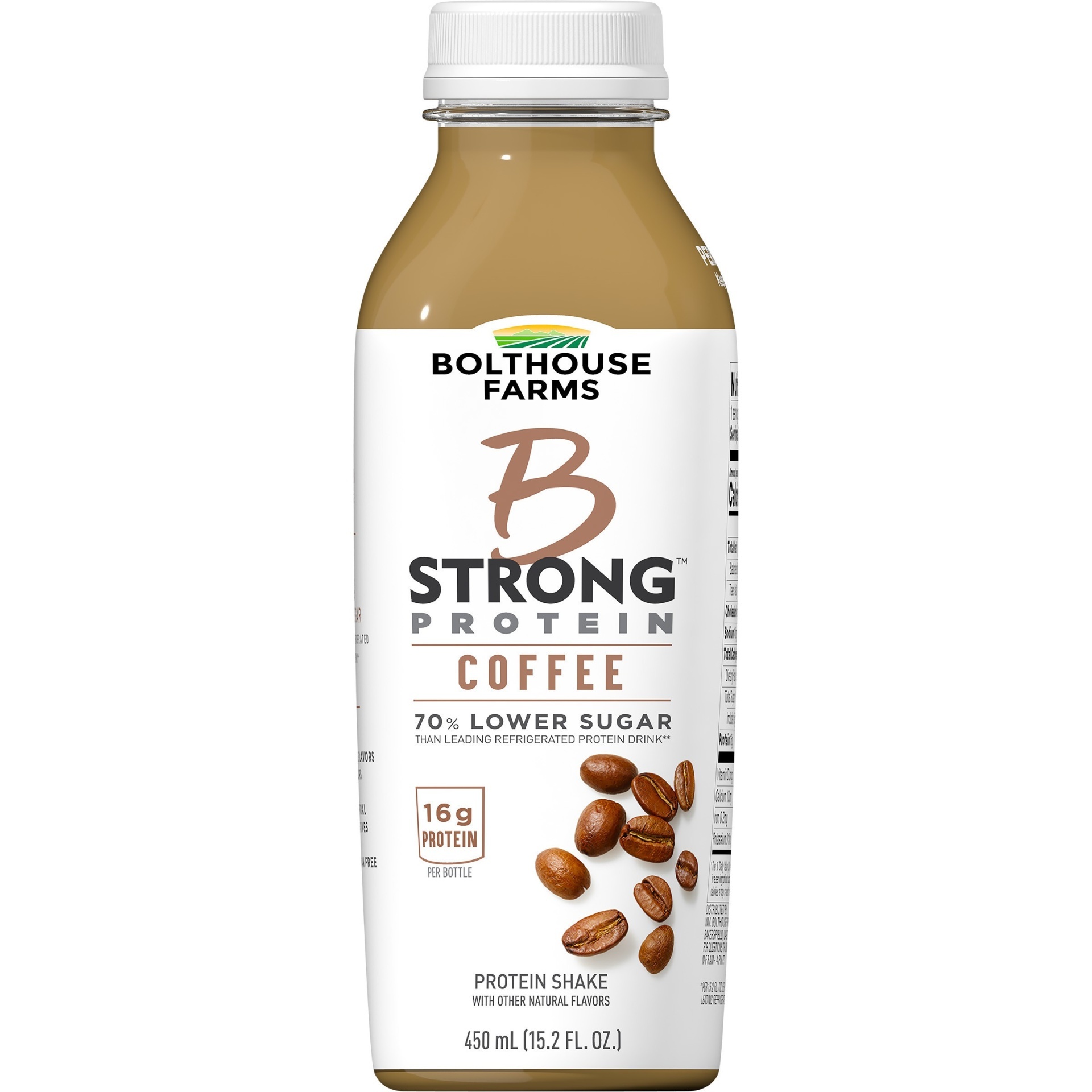 slide 1 of 7, Bolthouse Farms B Strong Protein Coffee Shake, 15.2 fl oz