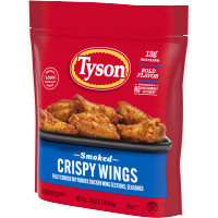 slide 2 of 25, Tyson Frozen Smoked Crispy Wings, 16 oz, 453.59 g