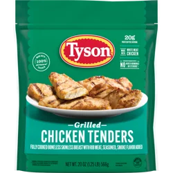 Tyson Frozen Grilled Chicken Tenders, 20 oz