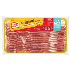 Oscar Mayer Original Naturally Hardwood Smoked Bacon, 16 oz Pack