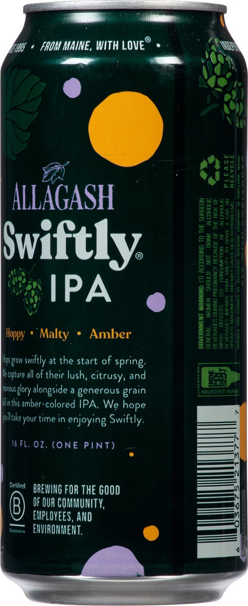 slide 8 of 12, Allagash Haunted House Hoppy Dark IPA 4 Pack 16 oz Cans, 64 oz